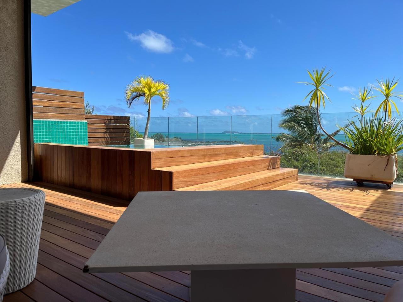 Penthouse 3 Chambres Vue Lagon Imprenable Calodyne Exterior foto